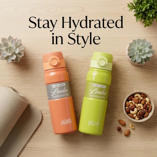 Portable Drinking Water Bottle for School, Office & Travel