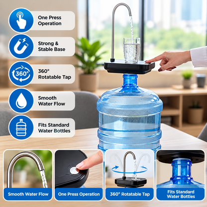 Portable Electric Water Dispenser for Home & Office