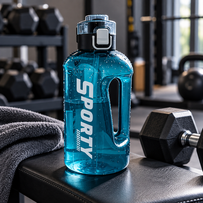 Portable Sports Water Bottle – Gym, Workout & Outdoor Drinking Bottle