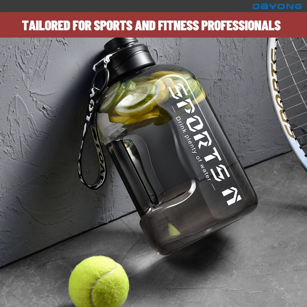 Portable Sports Water Bottle – Gym, Workout & Outdoor Drinking Bottle