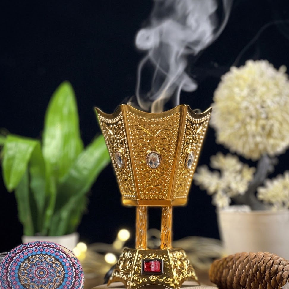 Premium Electric Bakhoor Incense Burner for Arabic Oud