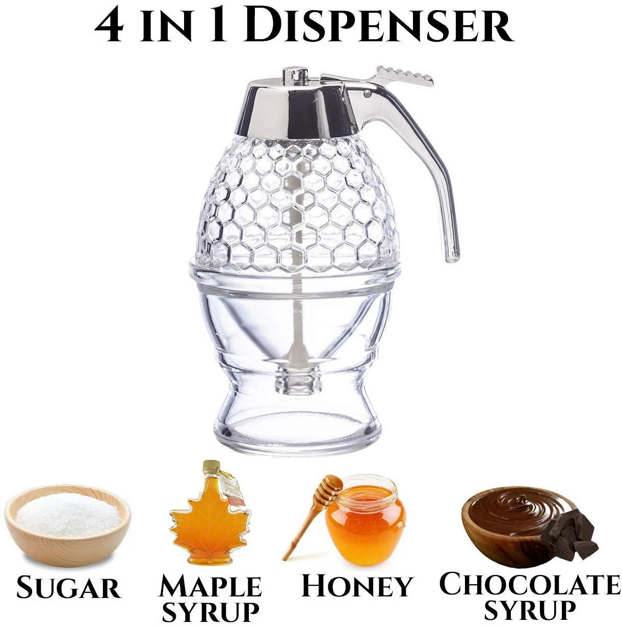 Premium Honey Serving Bottle
