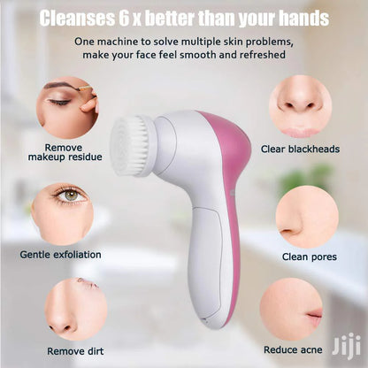 Professional 5 in 1 Beauty Care Massager AE-8782 Facial Treatment Kit