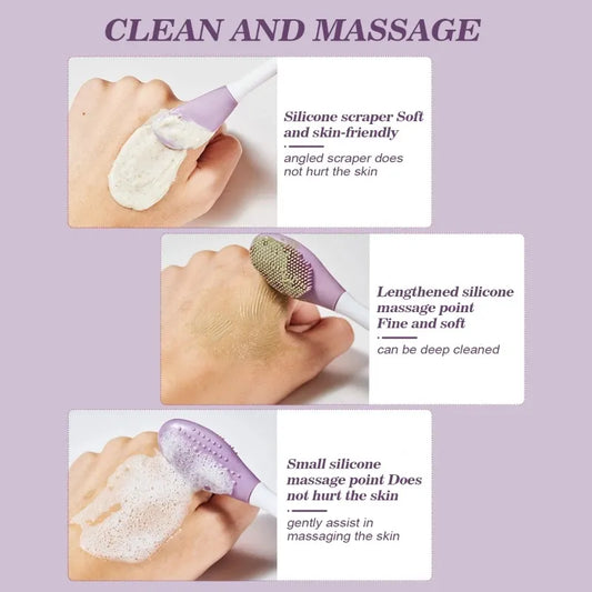 Professional Silicone Face Mask Brush: Mess-Free Beauty Essential