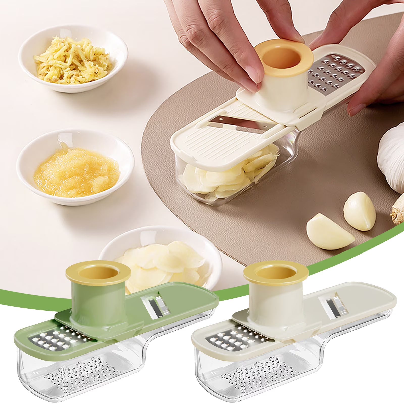 Quick Chop 3-in-1 Garlic Slicer