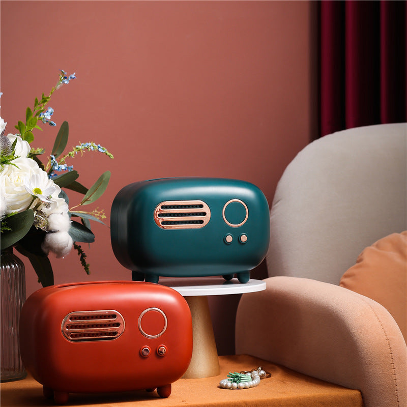  Radio Tissue Box, Home and Living 