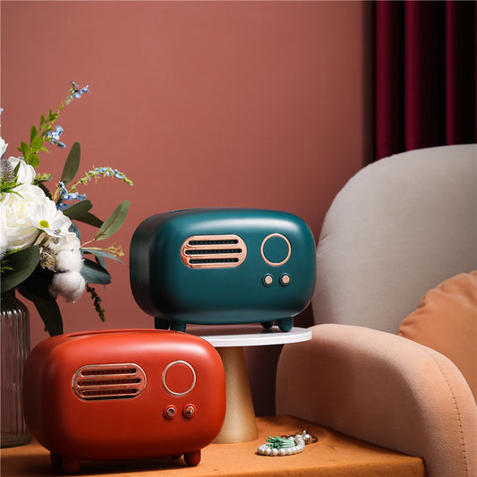  Radio Tissue Box, Home and Living 
