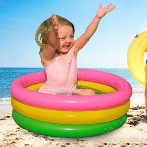 Rainbow Swimming Pool For Kids - 2 FT