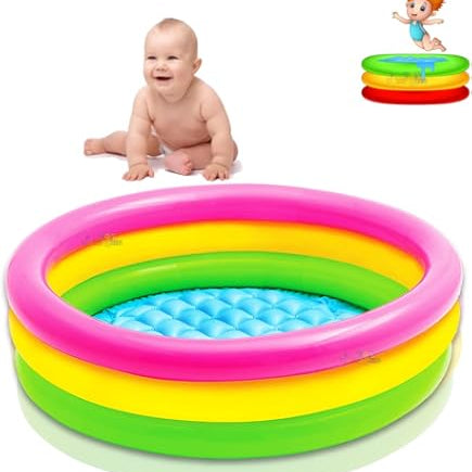 Rainbow Swimming Pool For Kids - 2 FT