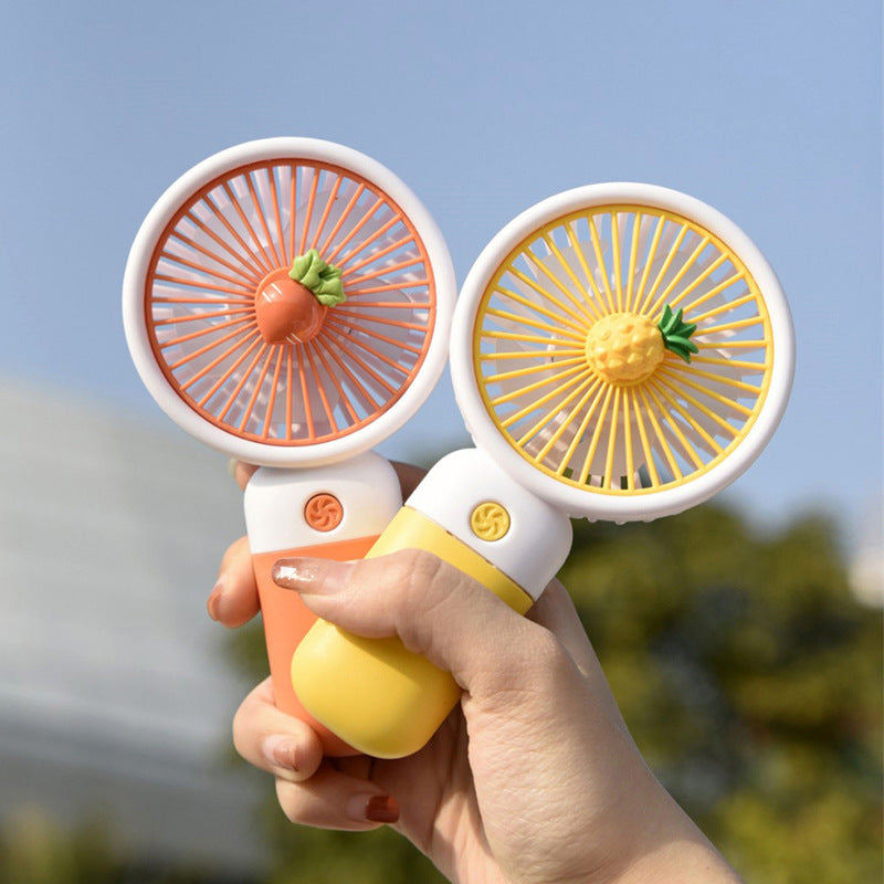 Random Design Mini Hand Fan
