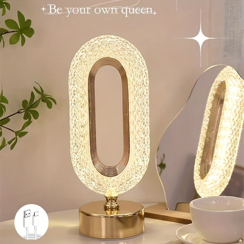 Rechargeable Crystal Ambient Table Light