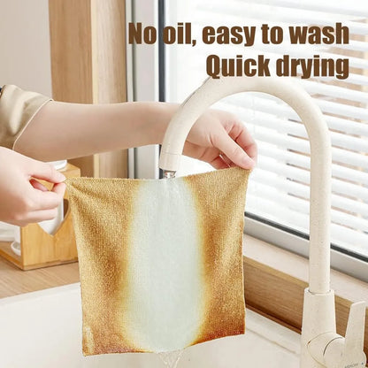 20Pcs Multipurpose Microfiber Cloths Reusable Home Cleaning Rags