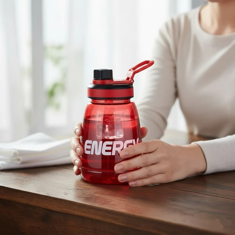 Reusable 1000ML Plastic Water Bottle – Durable & Lightweight