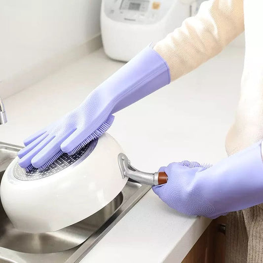 Reusable Silicone Gloves, Home and Living 