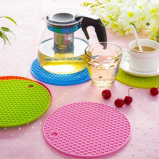 Round Heatproof Silicone Pot Stand