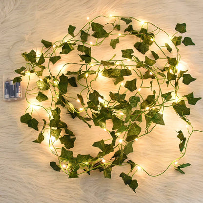 2 Meter Green Artificial Hanging Strips Light For Weddings & Parties