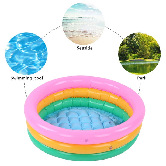 Rainbow Wave Kiddie Pool – 3 FT