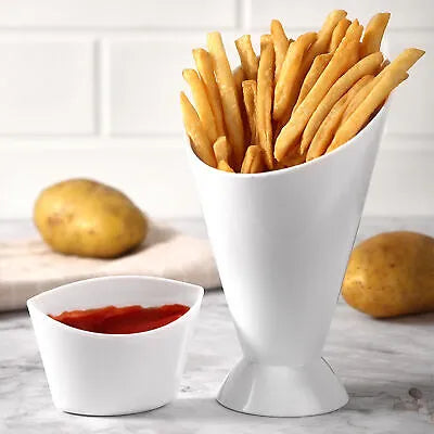 Fries & Sauce Dipping Cup Convenient Snack Holder