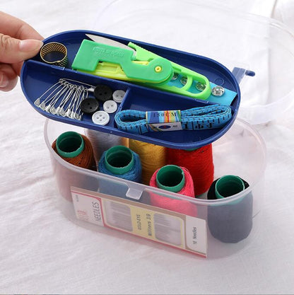 Travel Sewing Kit Box with Essential Sewing Accessories