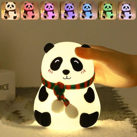 Silicon Panda Lamp, Home and Living 