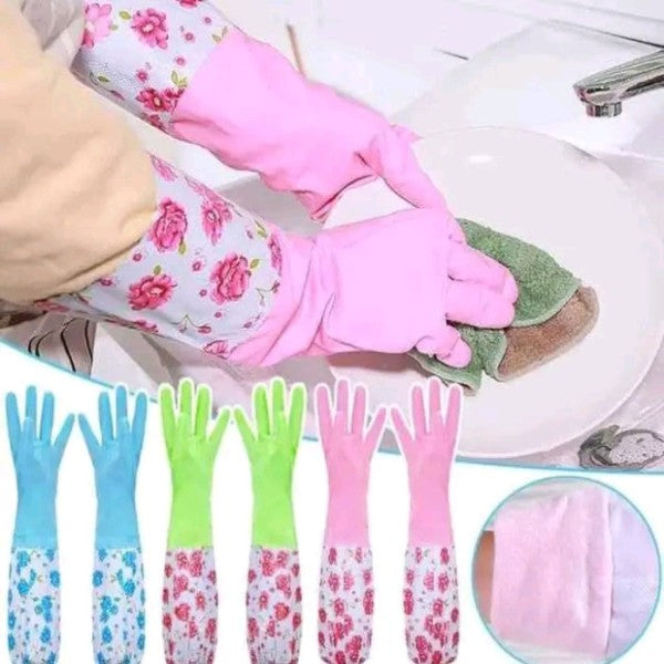 Silicone Hand Gloves – Strong Grip & Flexible Use, Kitchen Accessories 