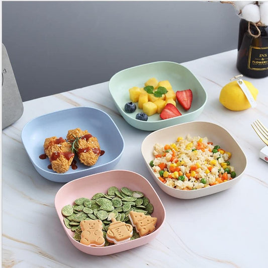 Snack Plate Set – 5Pcs Small Plates for Daily Use, Kitchen Accessories 