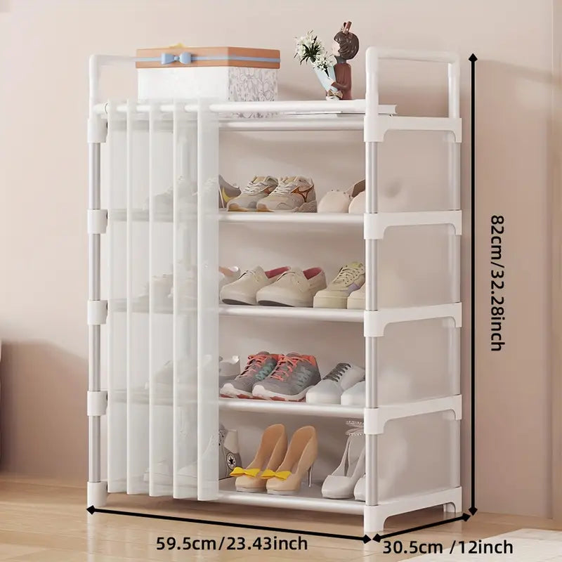 Space-Saving 5-Tier Shoe Storage Cabinet