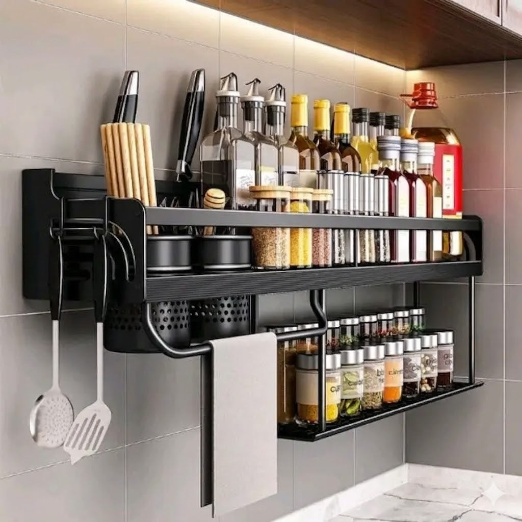 Space-Saving Kitchen Spice Holder