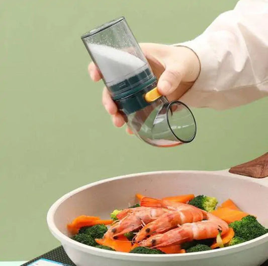 Quantity Control Push Seasoning Bottle