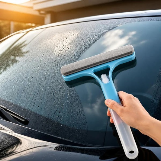 Spray & Wipe Window Cleaner – 3-in-1 Squeegee for Glass, Mirrors & Surfaces