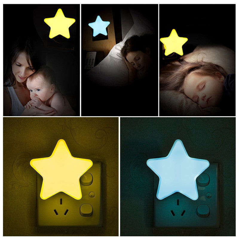 Stars Shape LED Night Light – Calm & Comforting, Home and Living 