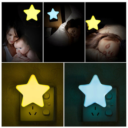 Stars Shape LED Night Light – Calm & Comforting, Home and Living 