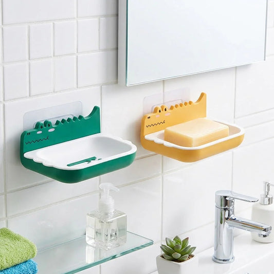 Strong Adhesive Crocodile Soap Holder