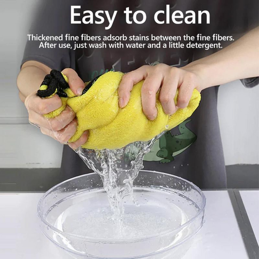 Super Absorbent Microfiber Cloth: Soft, Durable & Reusable