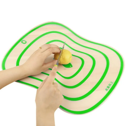 Transparent Kitchen Cutting Board – Non-Slip & Durable (40x30cm)