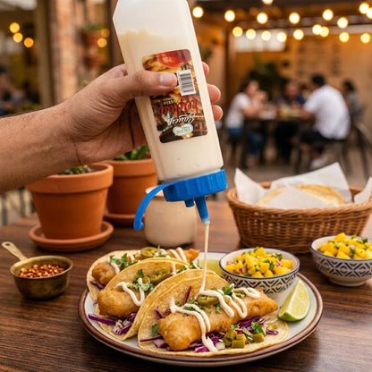 Transparent Sauce Squeeze Bottle