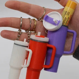 Tumbler Style Keychain