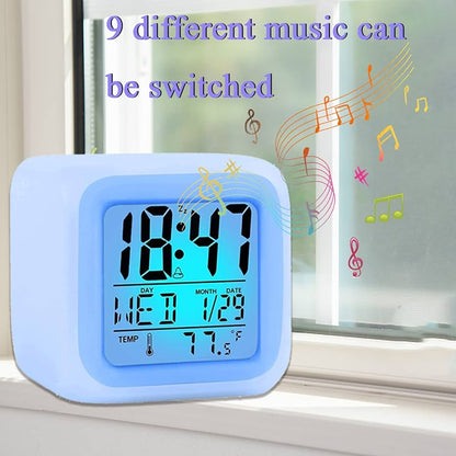 USB Powered Colour Changing Digital Clock