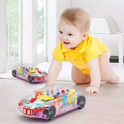 Transparent Concept Racing Car Toy