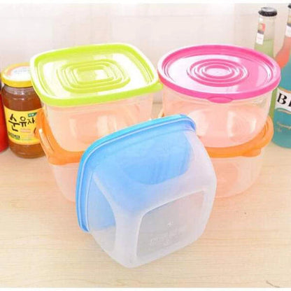 2Pcs Airtight Lock Containers