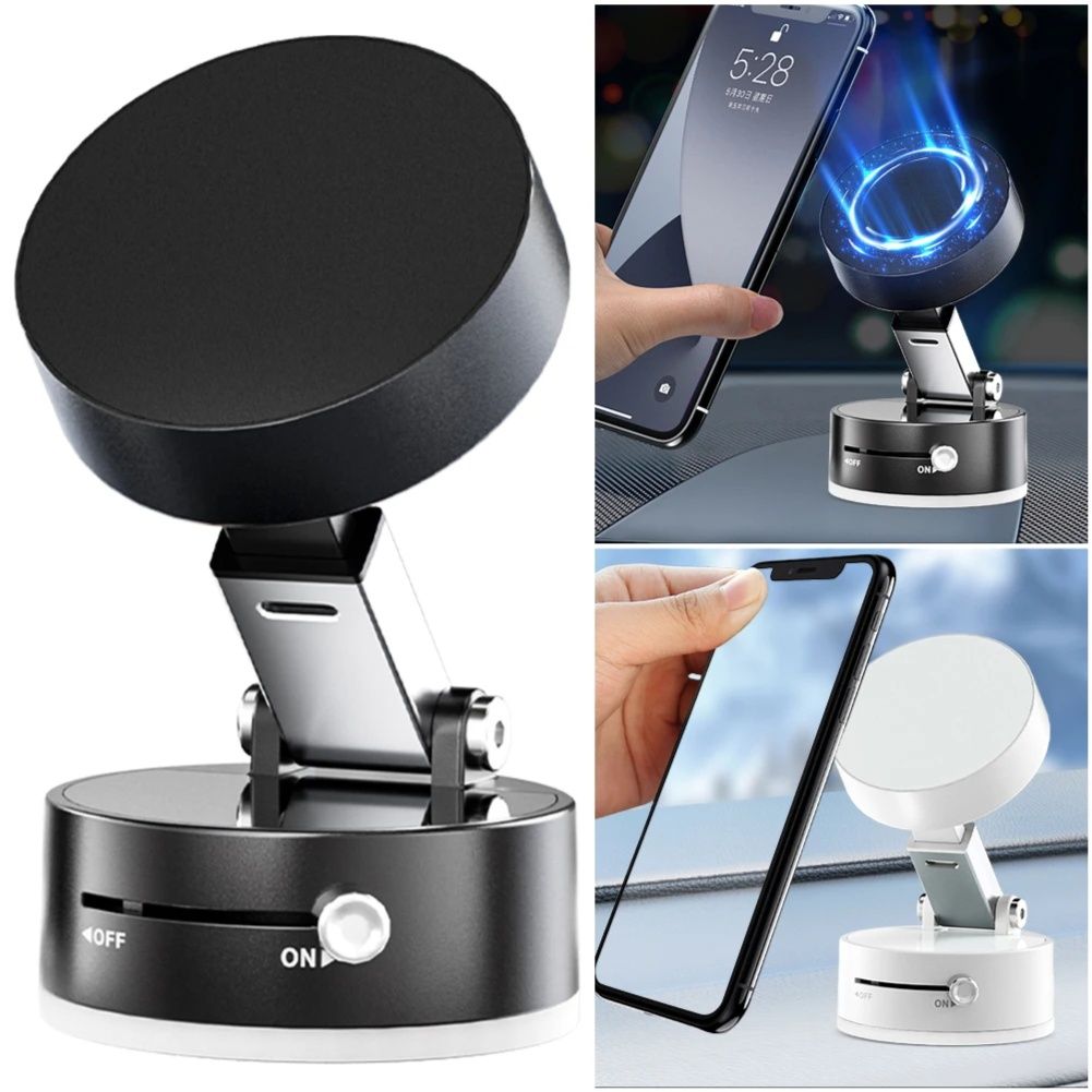 Vacuum Suction Mobile Holder – Secure & Adjustable Phone Stand