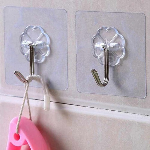 Wall Adhesive Hooks – Hang Towels, Home and Wall Decor