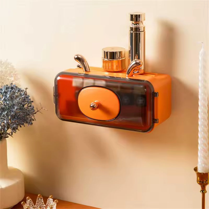 - Wall Mounted Lipstick Organizer