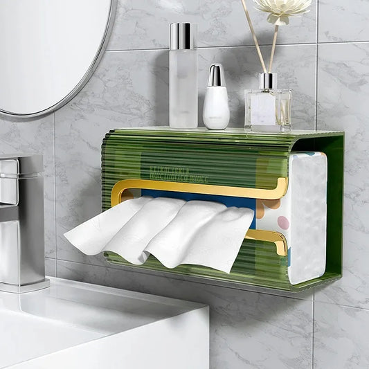 Wall Mounted Transparent Tissue box