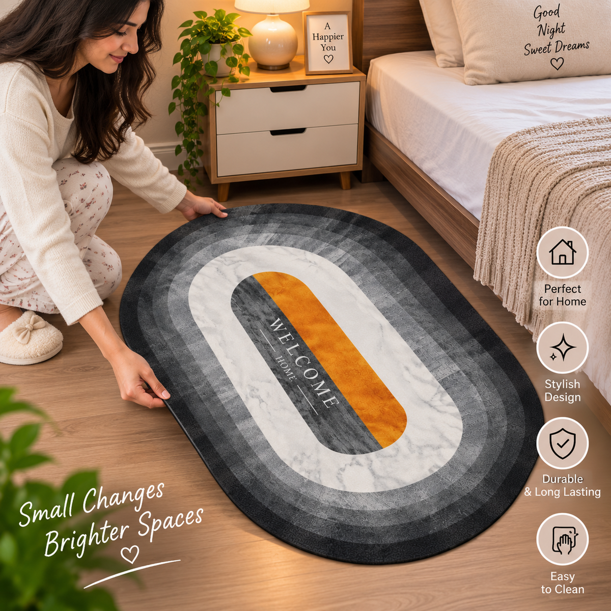 Water Absorbent Floor Mat – Quick-Dry Anti-Slip Mat for Clean & Dry Floors