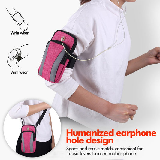 Waterproof Gym Arm Bag for Phone with Earphone Access