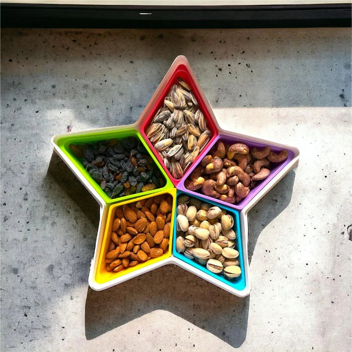 Colorful Star Shape Spice Rack Set