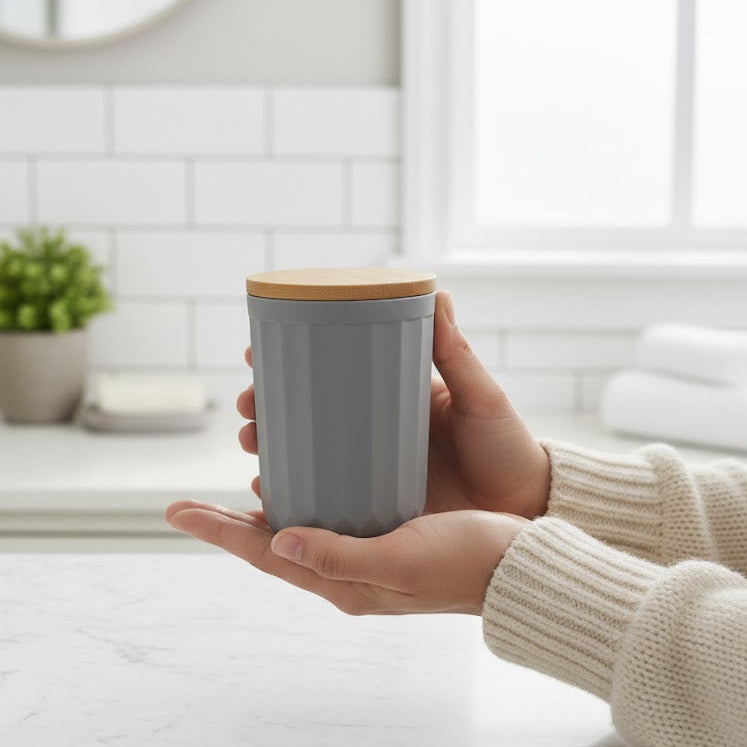 Wooden Texture Bathroom Set, Home and Living 