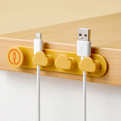 1Pc Self-Adhesive Desktop Cable Organizer