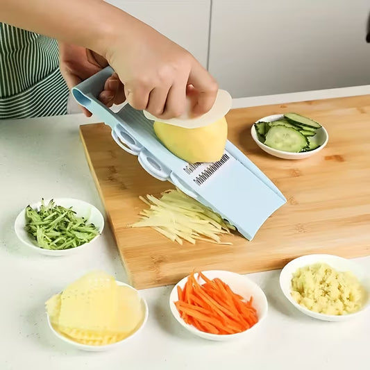 5 In 1 Handheld Vegetable Grater & Slicer